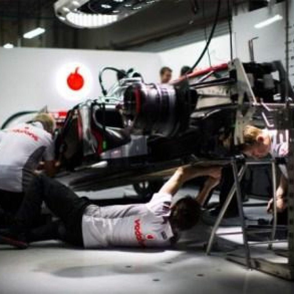 Mclaren's Five Wheel Pit Stop In India